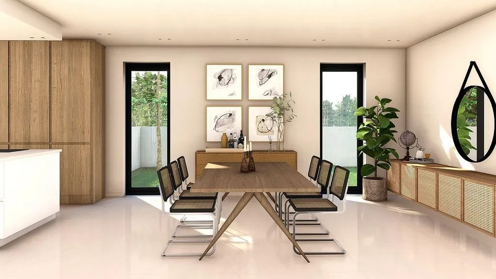 Söögituba - Chalet with Pool in Cala de Finestrat