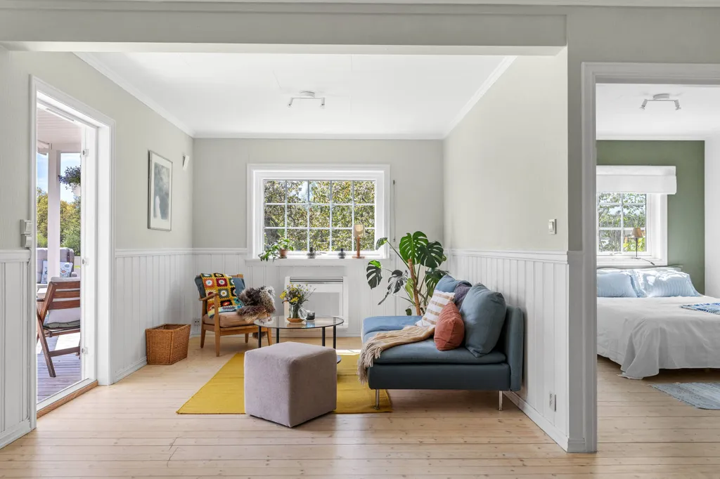 Séjour - Maison 4 pièces à Tjøme