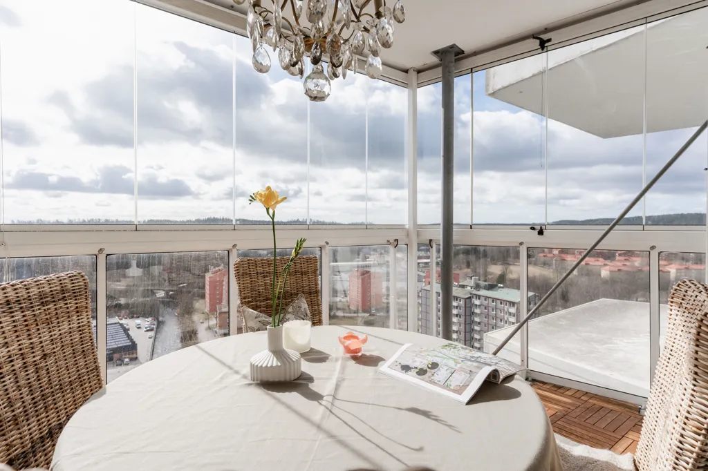 Salle à manger - Corner Penthouse with Panoramic View in Borås