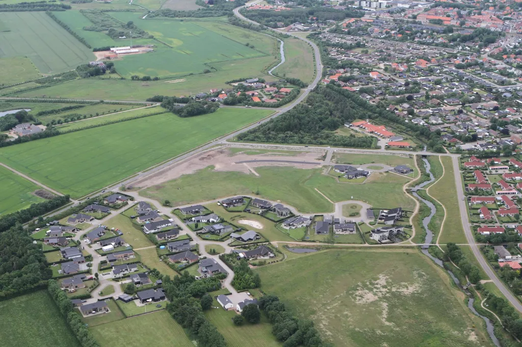 Vue aérienne - Year-Round Plot with 5G Coverage in Skjern