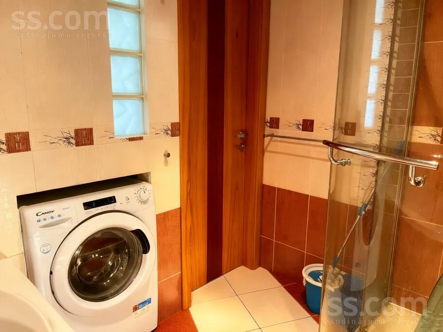 Salles de bain - Modern 2-Bedroom Flat with Garden in Jugla, Riga