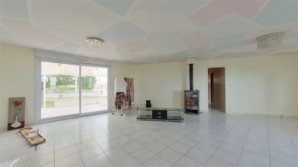 Soggiorno - Contemporary House with Garden in Vouillé