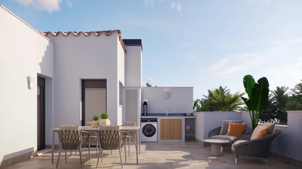 Terrasse - Townhouse with Terrace in Torre-Pacheco