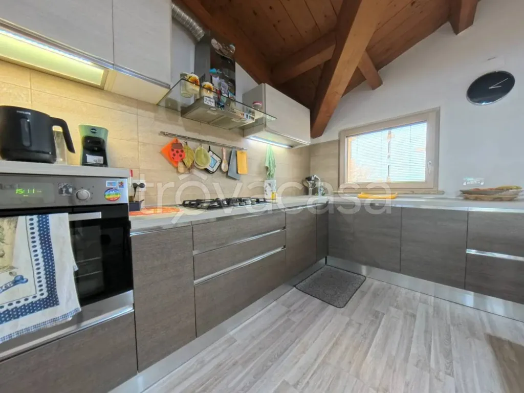 Cuisine - Modern Attico with Terrace in Citerna
