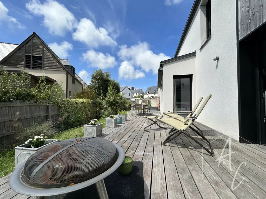 Terrasse - Contemporary Sea View House in Cancale