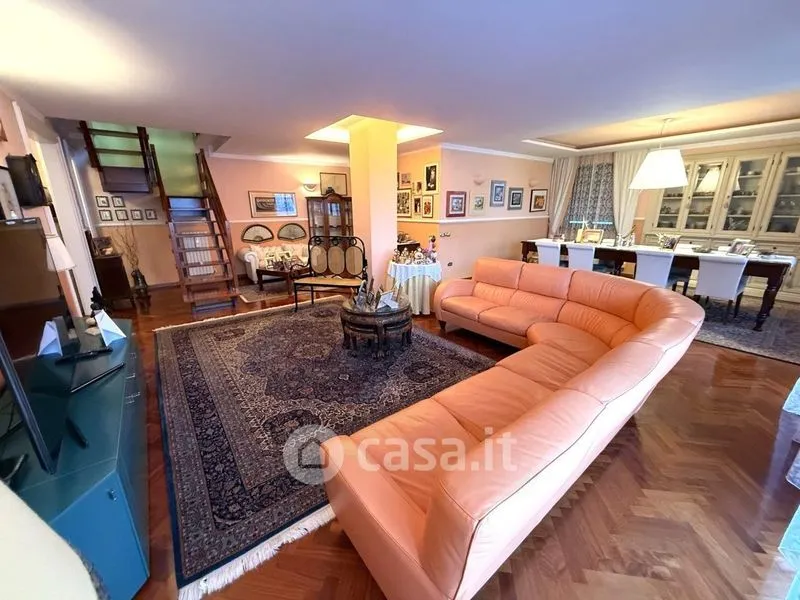 Séjour - Mansard Attico with Panoramic View in Macerata