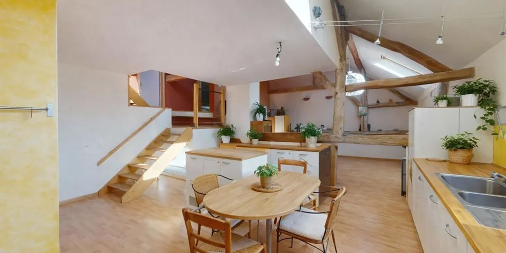 Sala da pranzo - Complex with Pool in Opprebais
