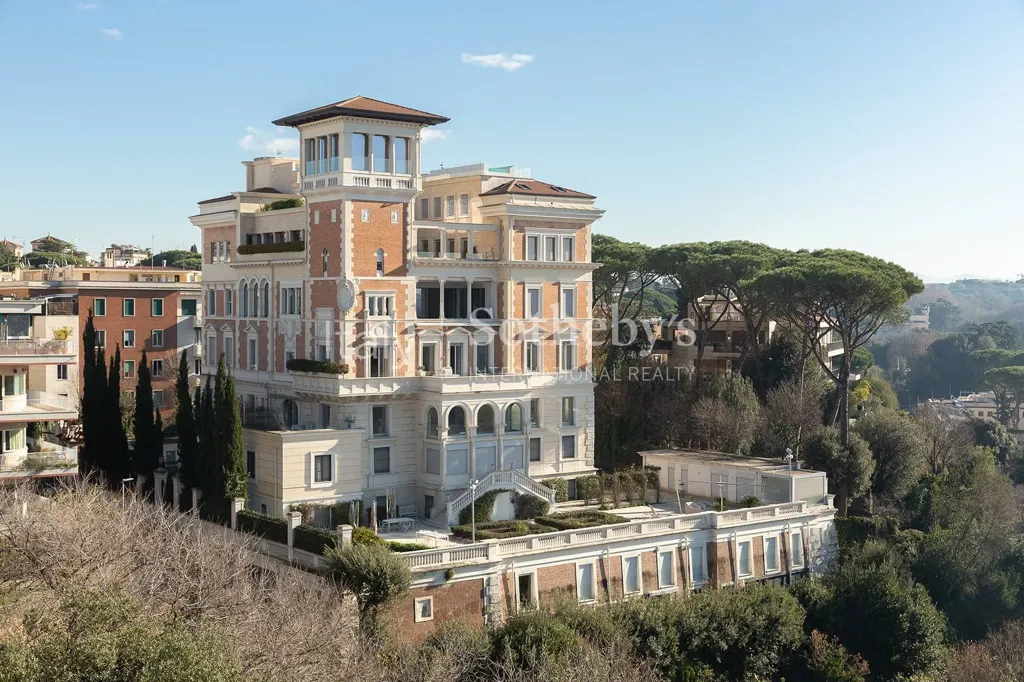 Õhuvaade - Residence with Panoramic Terraces in Parioli