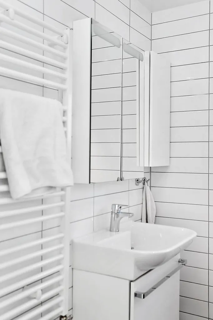 Salles de bain - Apartment with Balcony on Slotteberget