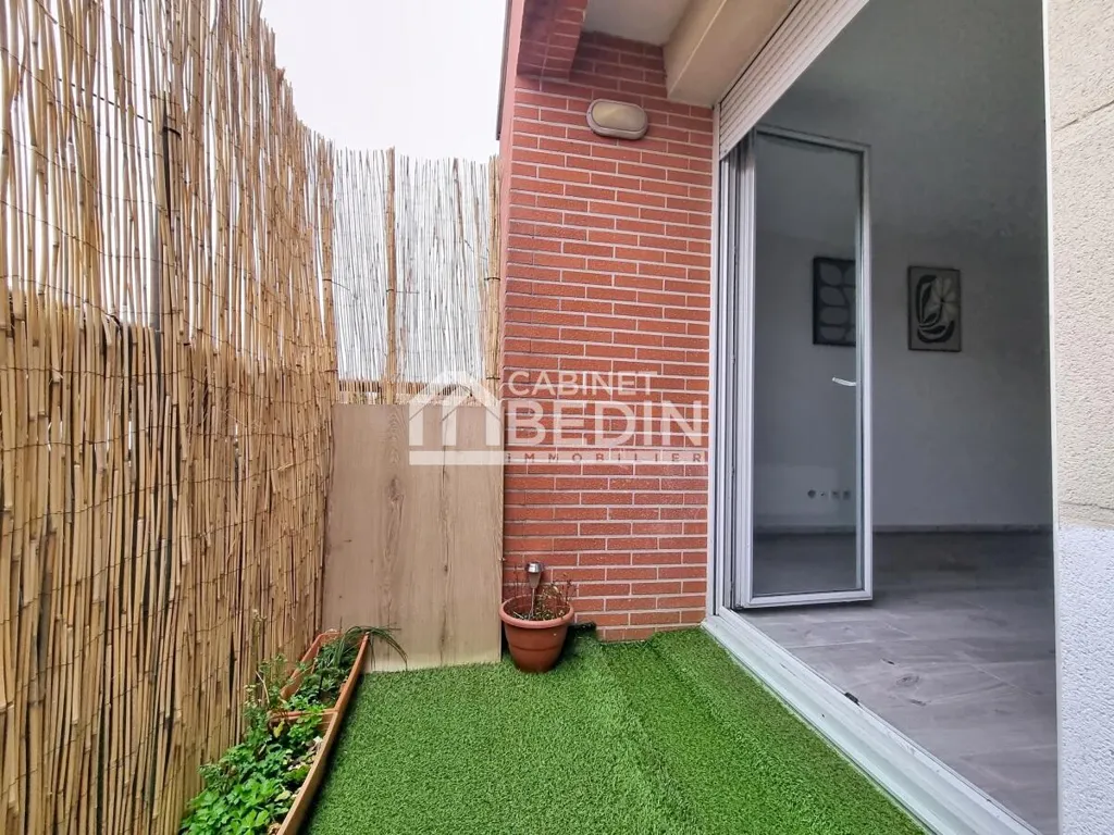 Jardin - Appartement T2 avec Balcon à Toulouse Lalande