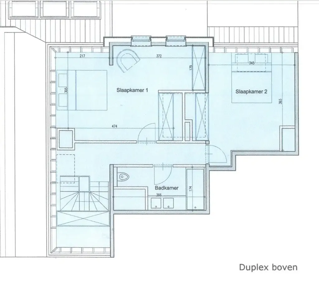 Plaan - Duplex Apartment with Terrace in Beernem Centre