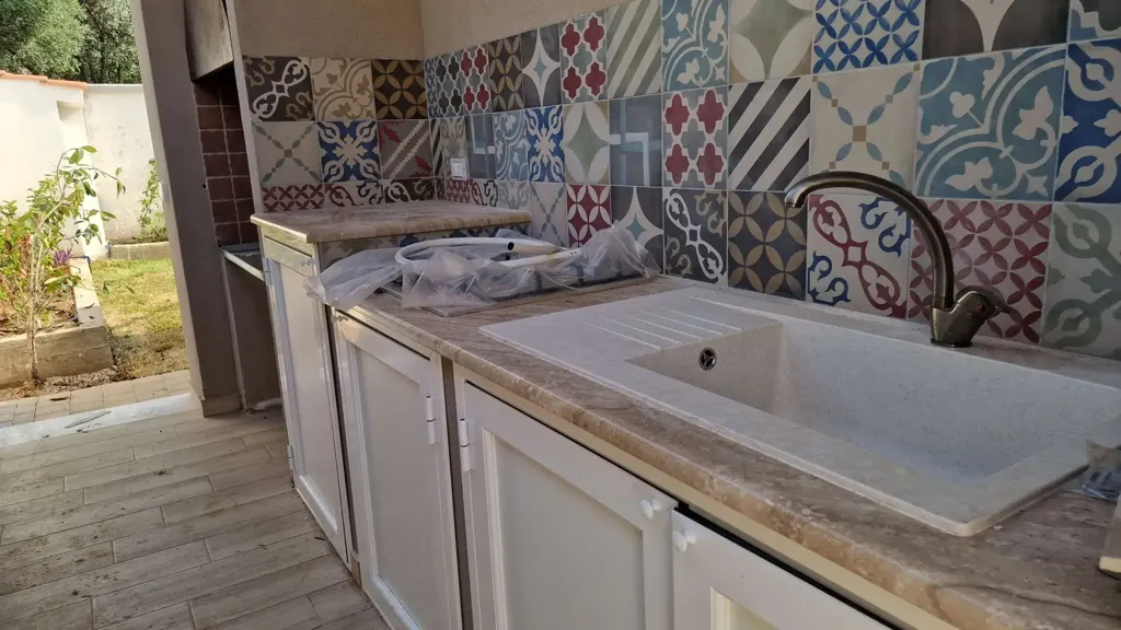 Cuisine - New Villa with Pool near Capaci Coast