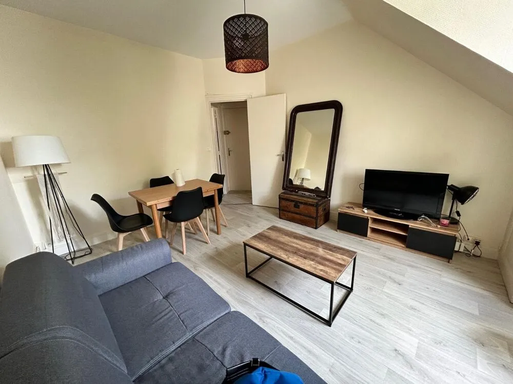 Séjour - Appartement Lumineux Centre-ville Tours