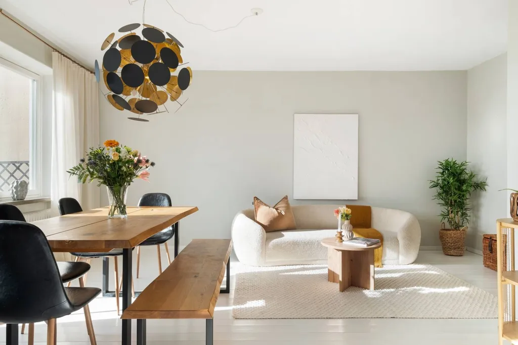 Sala da pranzo - Loft Apartment with South Balcony in Södermalm