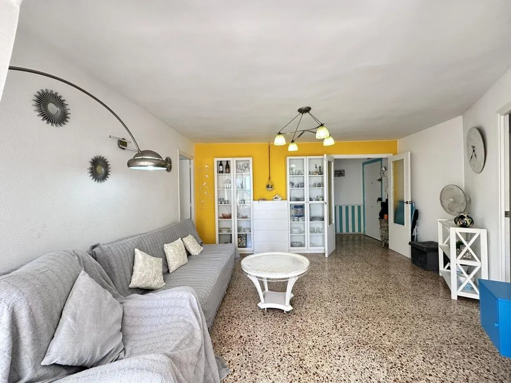 Séjour - Beachfront Flat with Pool in Alicante