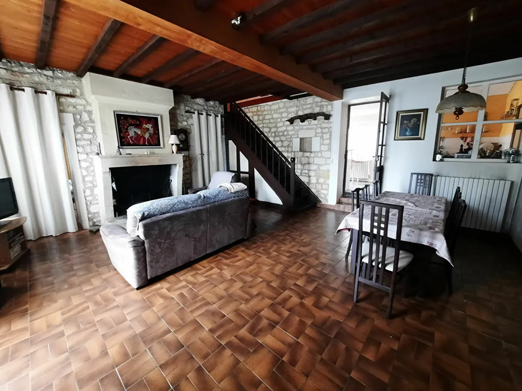Séjour - Maison Charentaise à Saint-Vaize