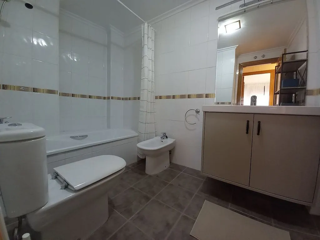 Bathrooms - T2 Apartment with Terrace in Castrillón