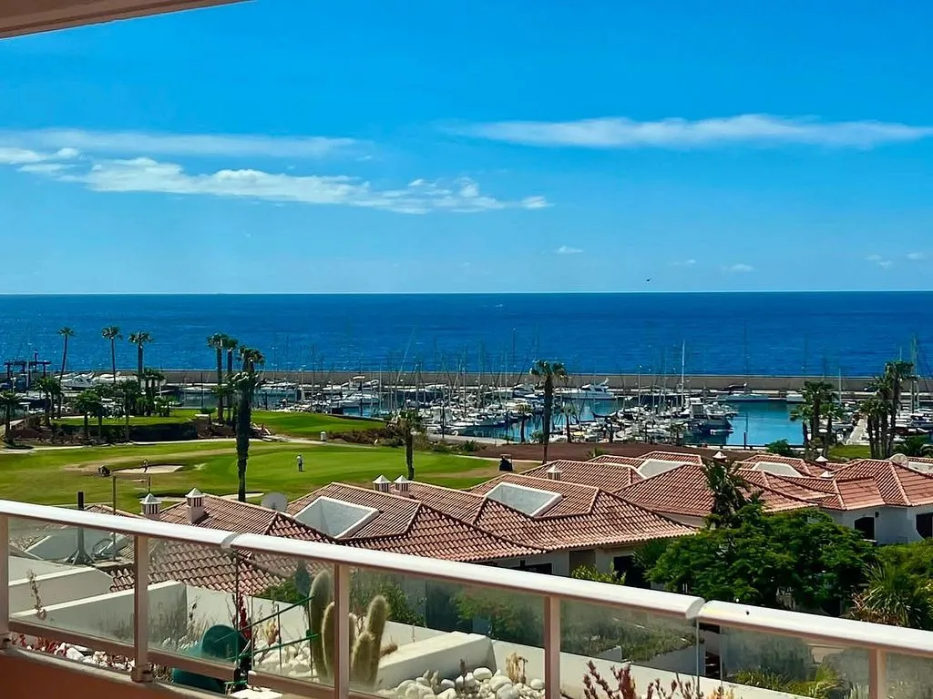 Balcon - Apartment with Pool and Sea View in Golf del Sur