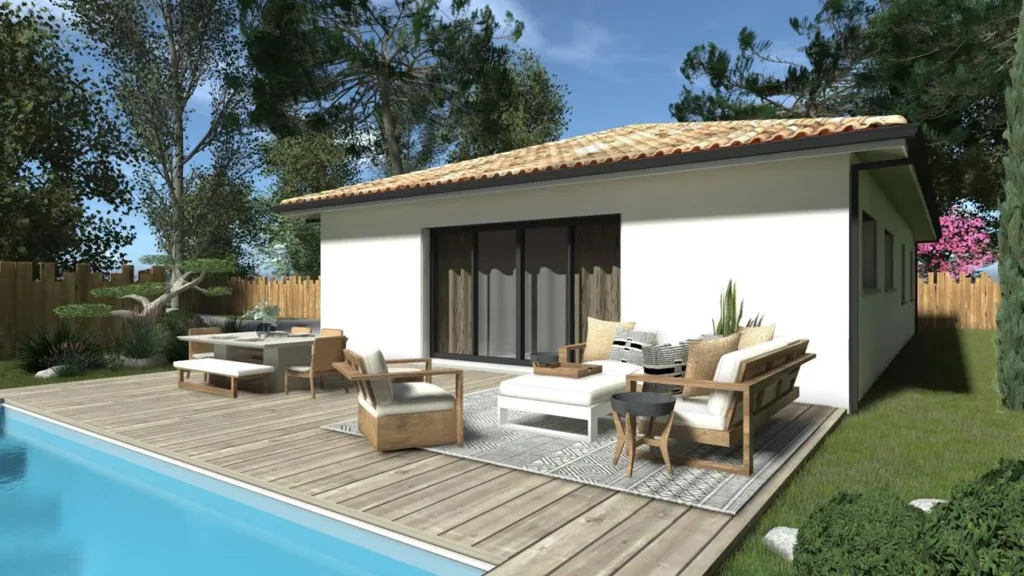 Customisable New Build with Terrace in Biscarrosse