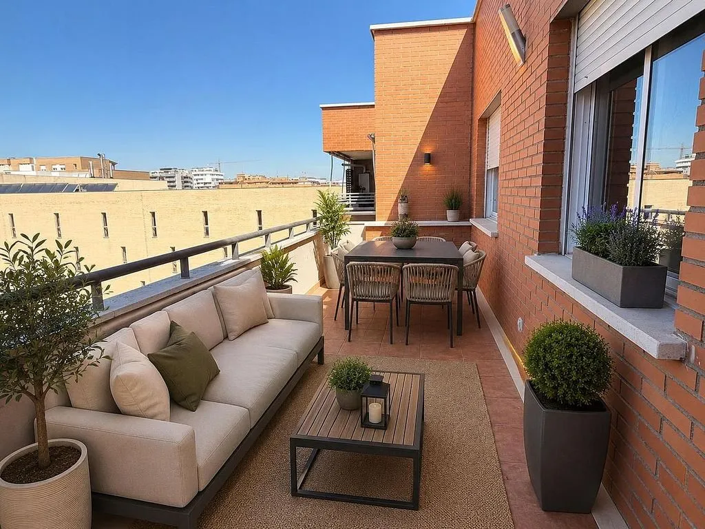 Terrass - Penthouse with Pool in Valdemoro