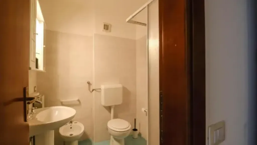 Salles de bain - Rustic Apartment with Panoramic View in Bolognola