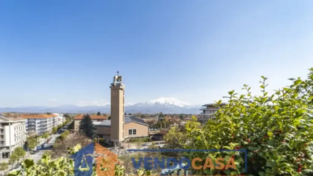 Luxury Penthouse with Panoramic Terrace in Cuneo