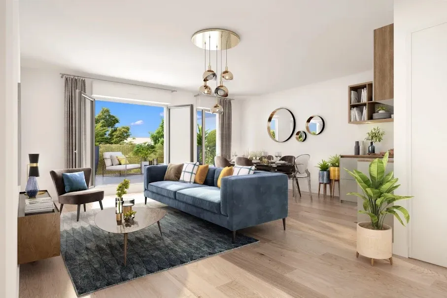 Appartement 3 Pièces avec Balcon à Ivry-sur-Seine