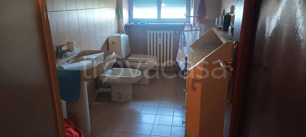 Salles de bain - Panoramic Apartment with Balcony in Pianezza