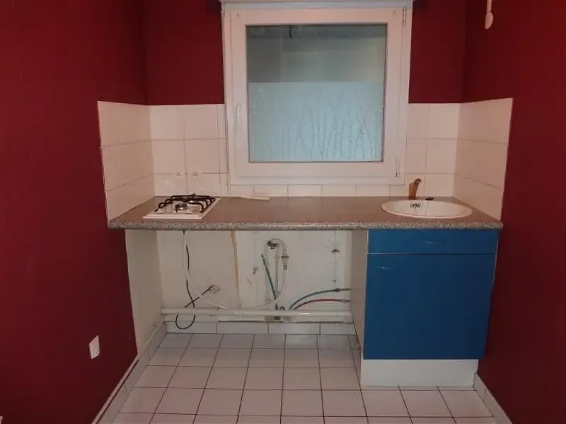 Cuisine - Studio avec Terrasse à Lille