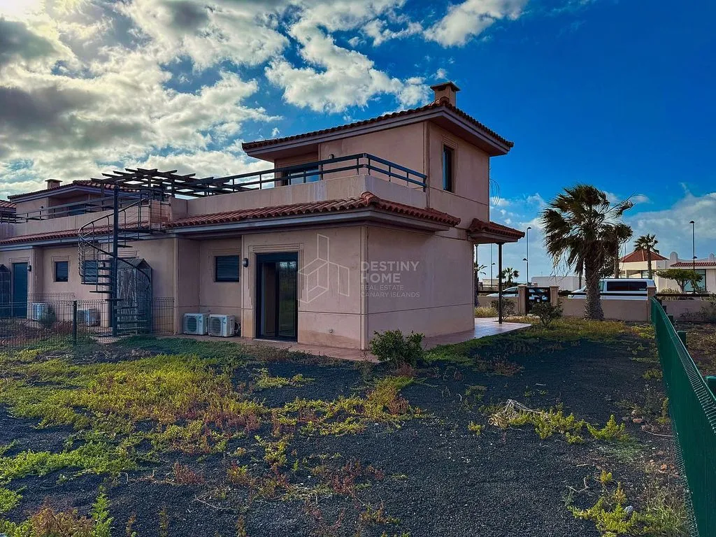 Extérieur - Semi-detached Villa with Pool in Lajares