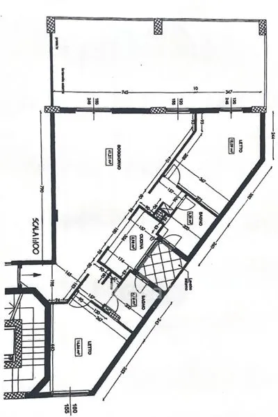 Plan - Luxury Flat with Panoramic Terrace in Cosenza