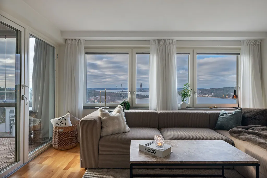 Soggiorno - Luxury Flat with Byfjorden View in Uddevalla