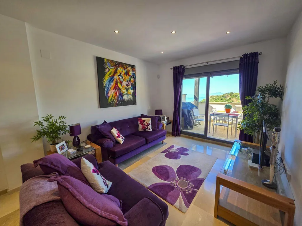 Séjour - Penthouse with Sea Views in Chullera, Manilva
