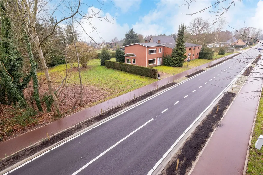 Aerial - Renovated Farmhouse with Stables in Westerlo