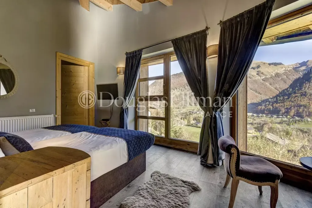 Chambres - Chalet Moderne avec Vue Panoramique à Morzine