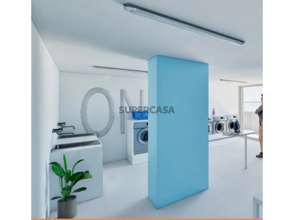 Buanderie - Luxury 3-Bedroom Apartment in Maia