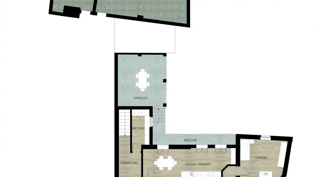 Plaan - Charming Rustico with Terrace in Vedano Olona