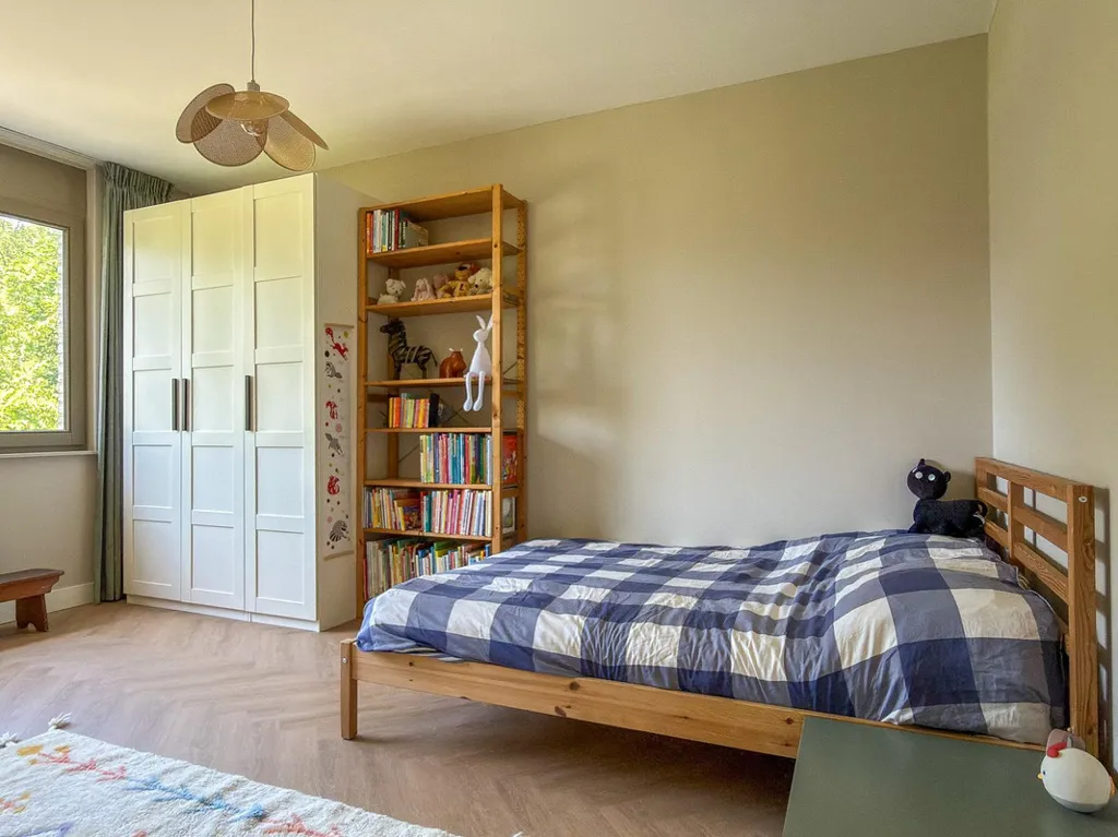Camere da letto - Modern Half-Detached House with Forest View in Leersum