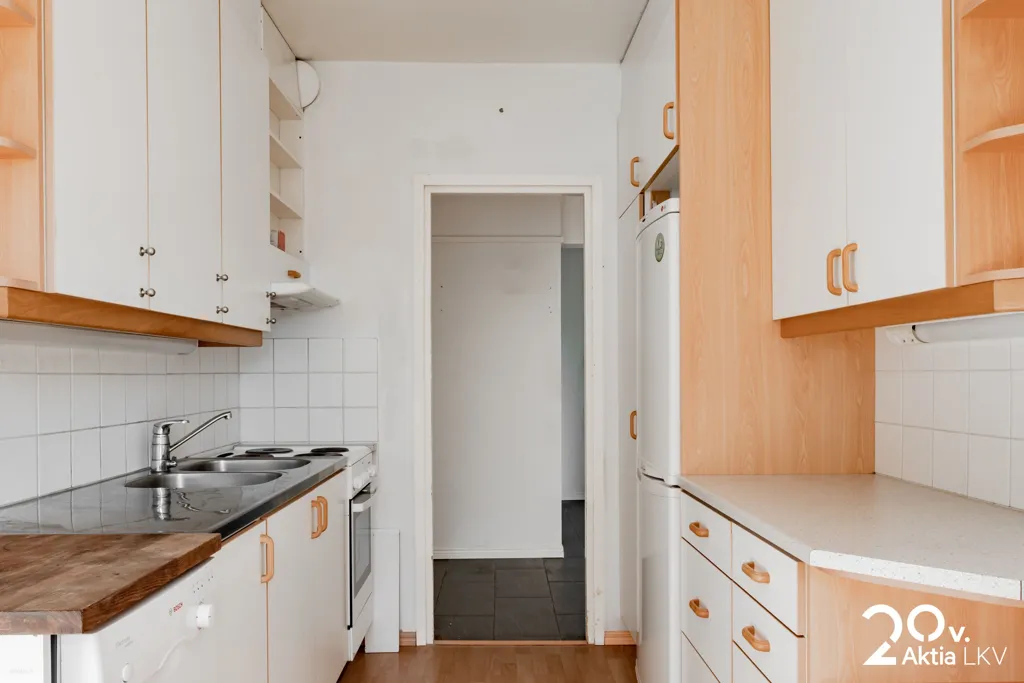 Cucina - Apartment with Central Location in Hanko