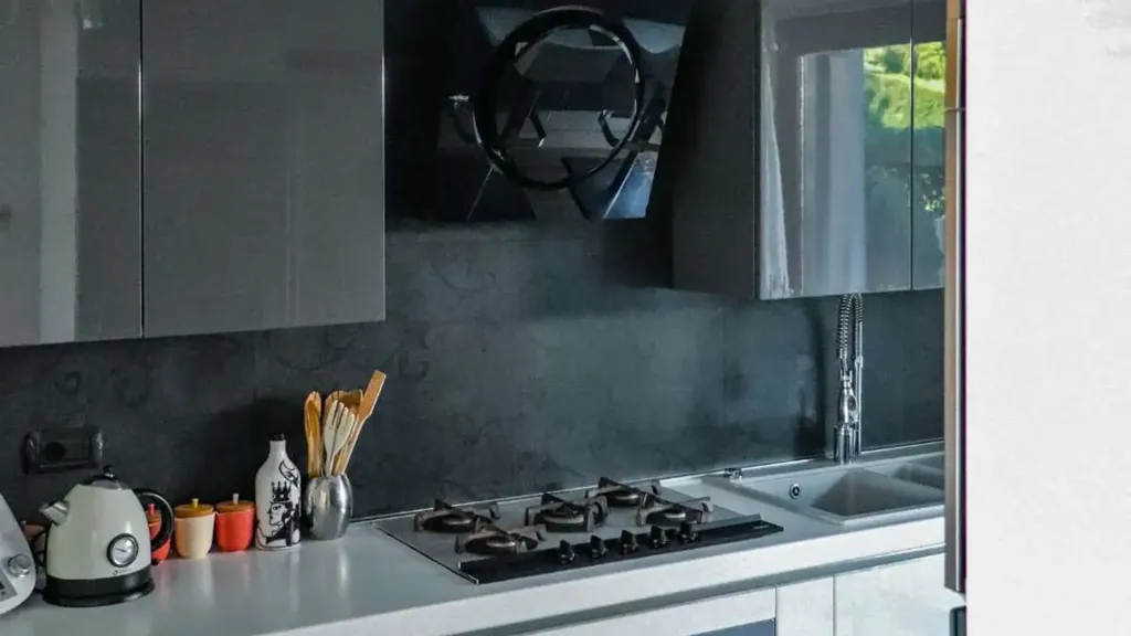 Kitchen - Modern Villa with Pool in Vittorio Veneto