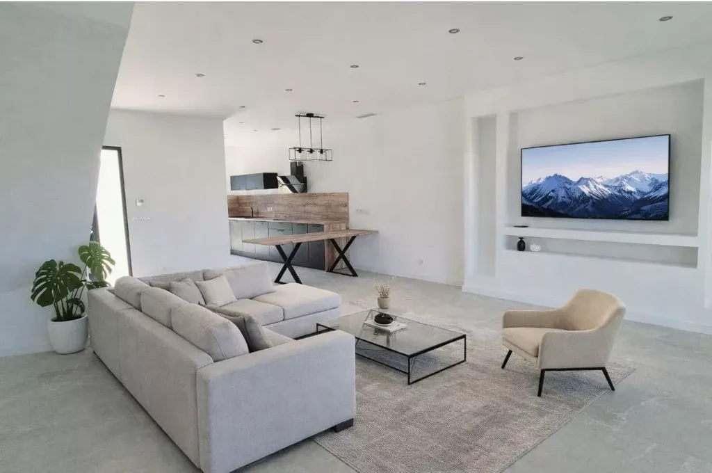 Soggiorno - Contemporary House with Garden in Béziers