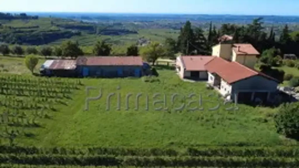 Vue aérienne - Rustic Bungalow with Panoramic Views in Fumane