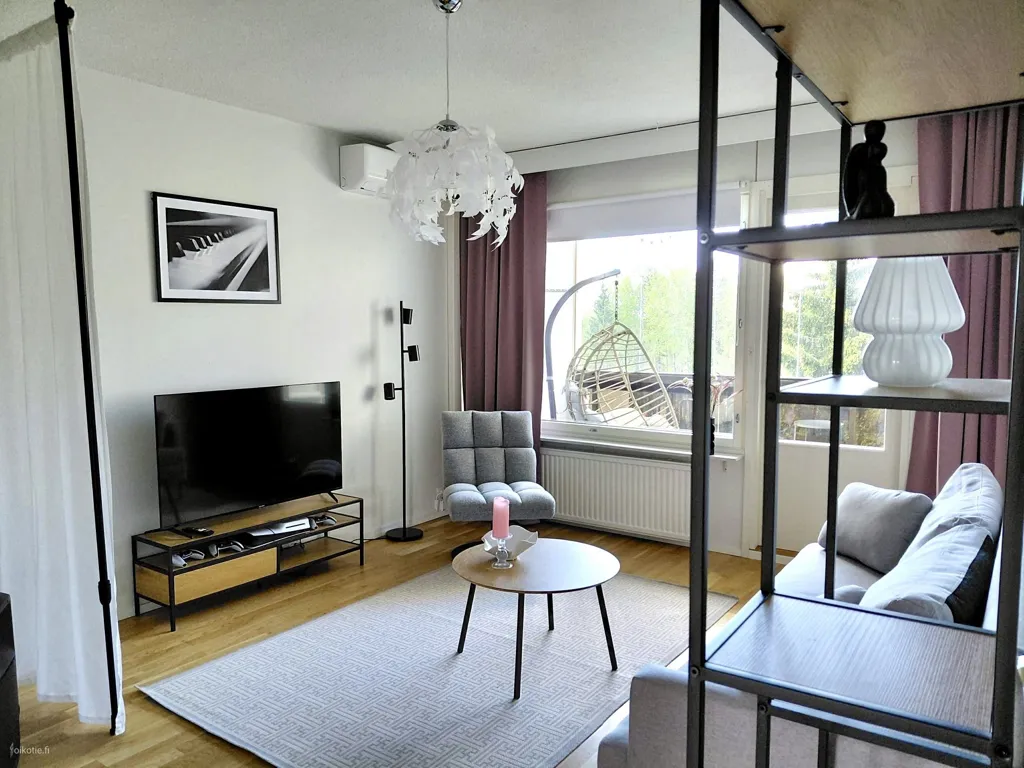 Soggiorno - Apartment with Balcony in Imatra Centre