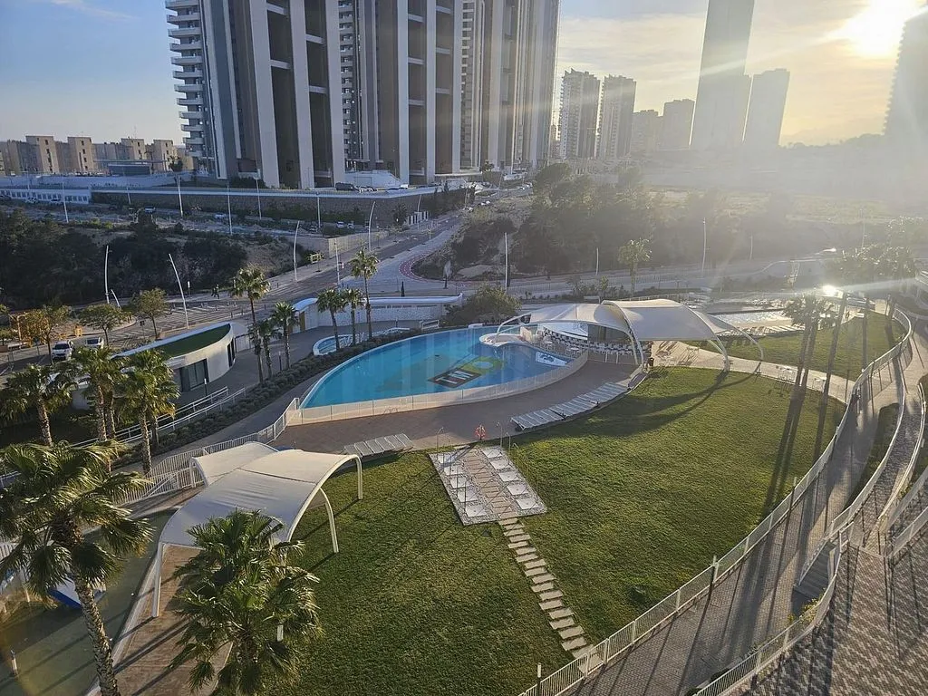 Õhuvaade - Seafront Apartment with Pool in Playa de Poniente