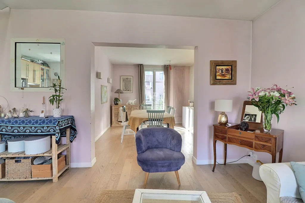 Séjour - Appartement Duplex avec Jardin Collectif à Versailles Montreuil