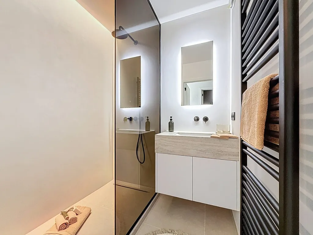 Salles de bain - Penthouse avec Vue Panoramique à Nieuwpoort