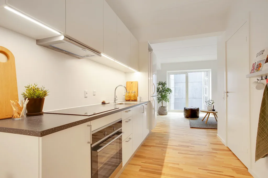 Cuisine - 2-Bedroom Apartment with Harbour View in Aalborg