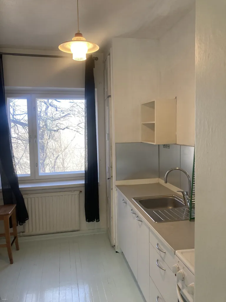 Cucina - Bright Corner Flat with Sea View in Pansio, Turku