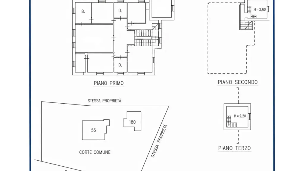 Plaan - Historic Villa with Garden in Filottrano