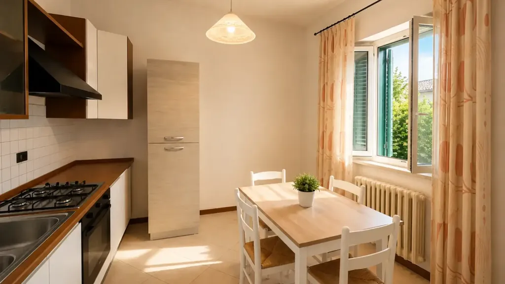 Köök - Apartment with Balcony in Navacchio